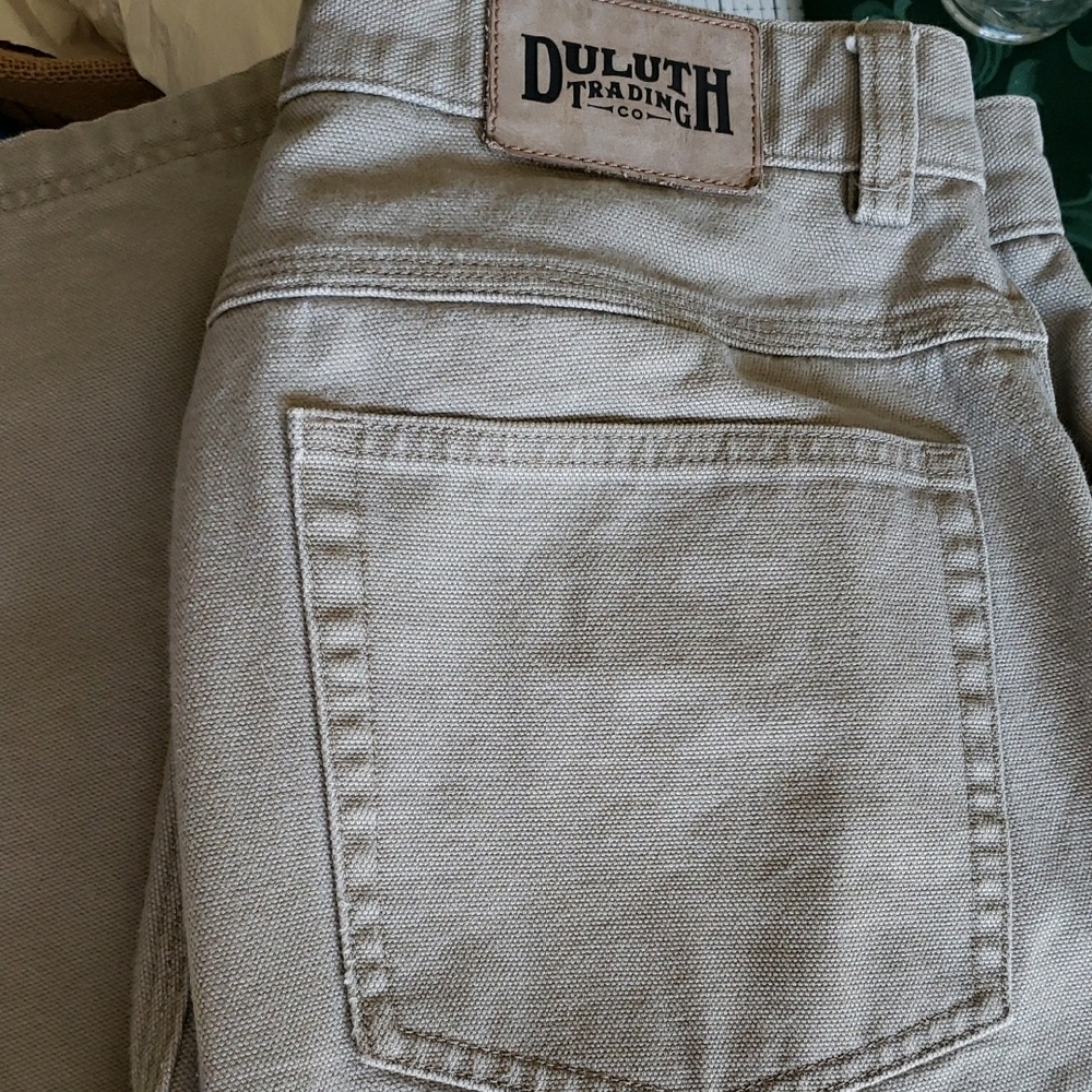 Duluth Trading Co 34x30 Tan
